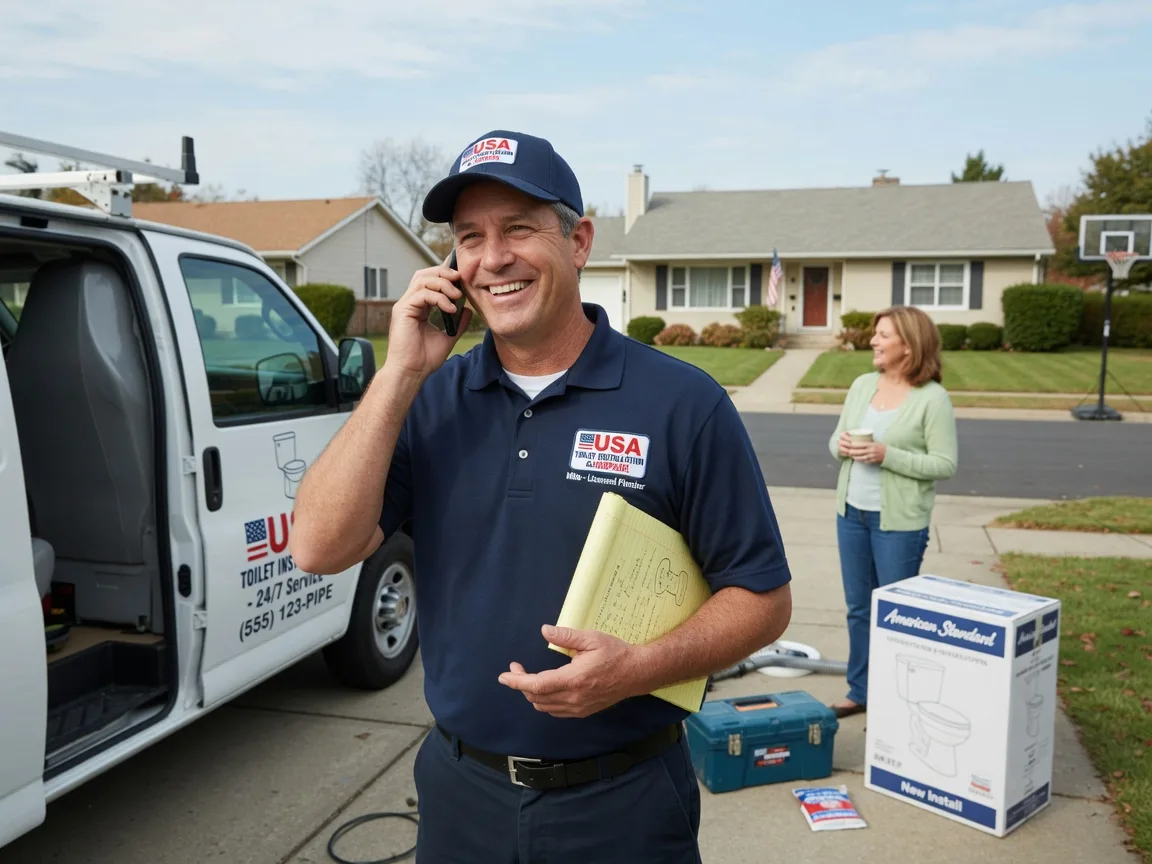 Toilet Installation Happy, KY FAQs